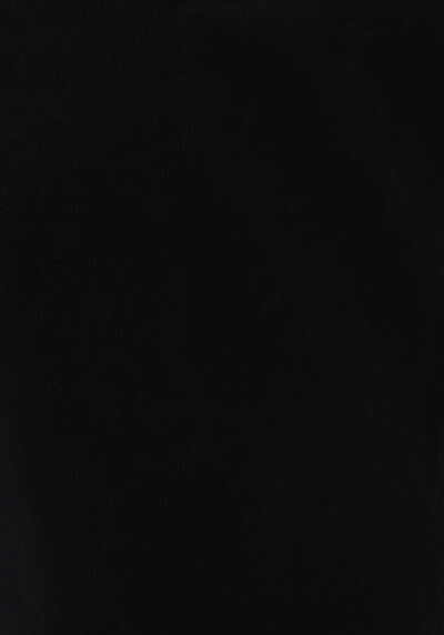 Afficher les détails de Pantalon Noir Lastikli Medium Rise En Sergé Cargo Fit Homme