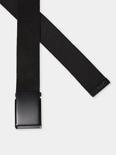 Afficher les détails de Ceinture Noir Modern Fit Homme