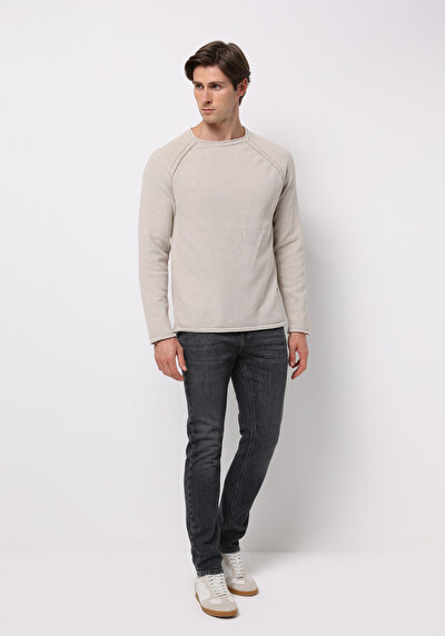 Image de 044 Karl Pantalon    En Jean Straight Fit Homme