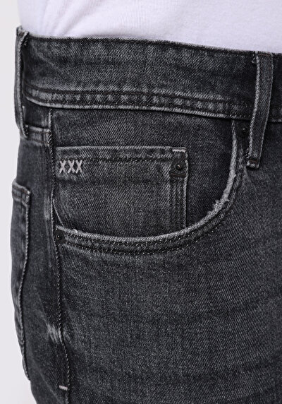 Image de 044 Karl Pantalon    En Jean Straight Fit Homme