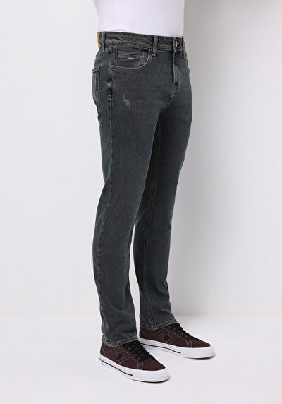 Image de 044 Karl Pantalon En Jean Straight Fit Homme