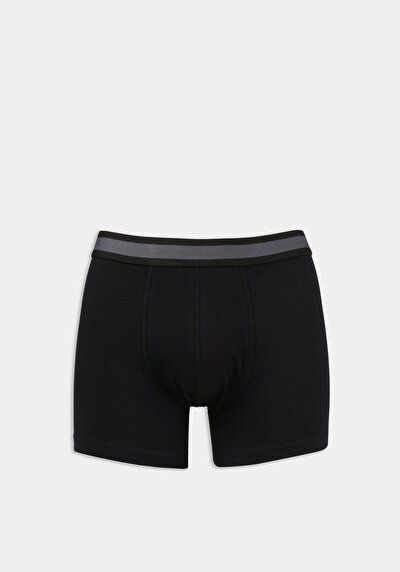 Afficher les détails de Sous-vêtements Noir Modern Fit Droit Homme