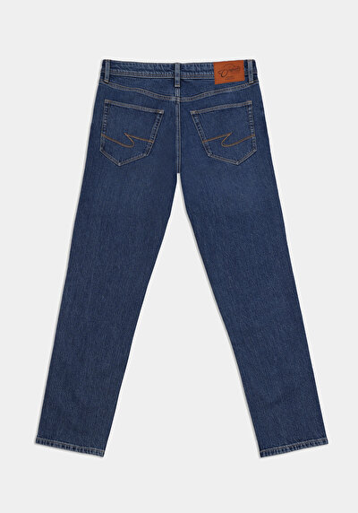 Afficher les détails de 044 Karl Pantalon    En Jean Straight Fit Homme
