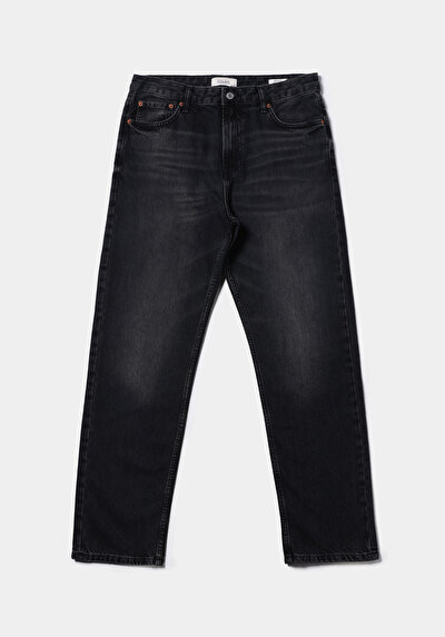 Afficher les détails de 046 Marco Pantalon    En Jean Loose Straight Fit Homme
