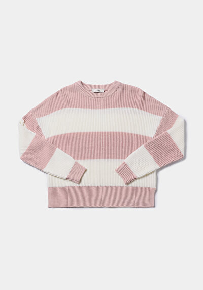 Image de Pull Rose Regular Fit Manches Longues  Femme