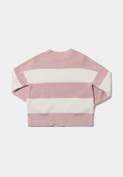 Afficher les détails de Pull Rose Regular Fit Manches Longues  Femme