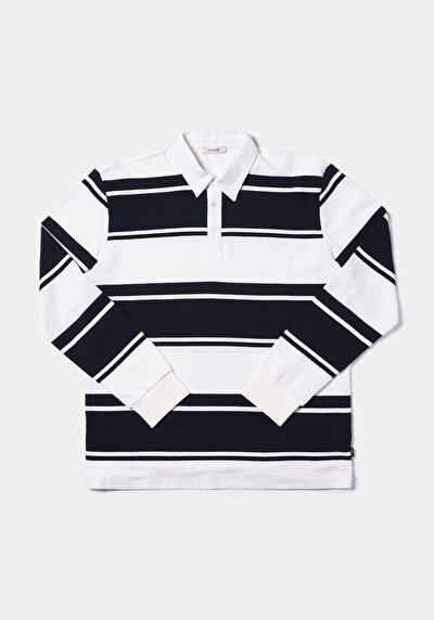 Image de T-shirt À Manches Longues Marine Comfort Fit  Homme
