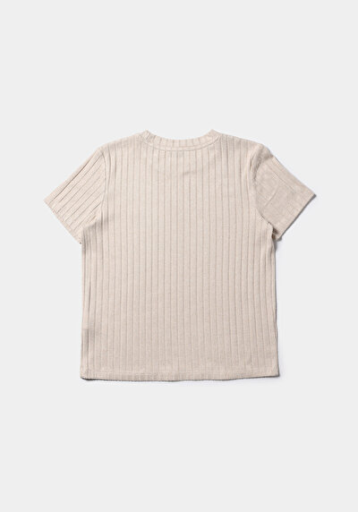 Afficher les détails de Tricoter Beige Regular Fit  Femme