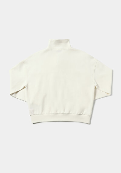 Afficher les détails de Pull-over Blanc Regular Fit  Femme