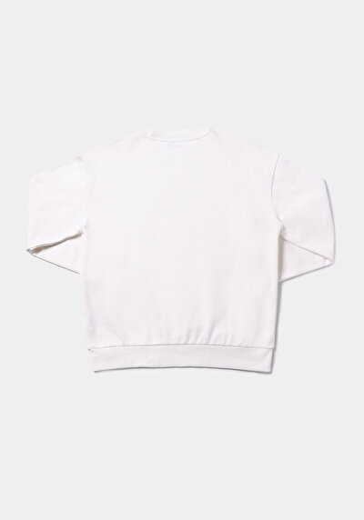 Afficher les détails de Pull-over Blanc Regular Fit  Femme