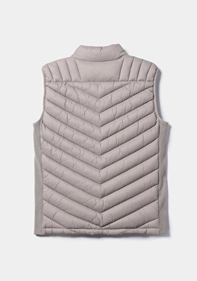 Afficher les détails de Gilet Beige Slim Fit Homme