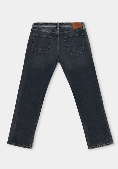 Afficher les détails de 044 Karl Pantalon  Straight Leg Medium Rise En Jean Straight Fit Homme