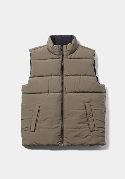 Afficher les détails de Gilet Noir Regular Fit Homme
