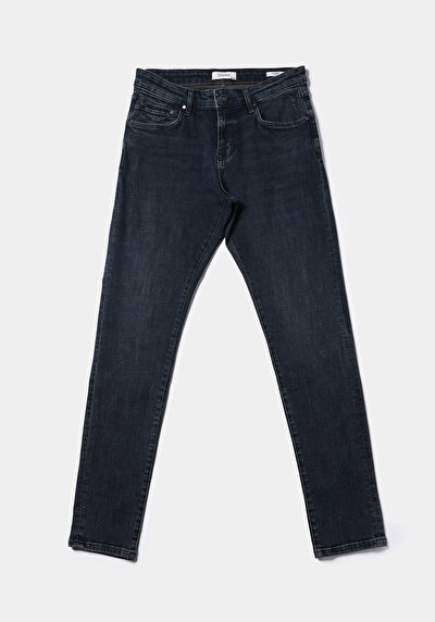 Afficher les détails de 041 Danny Pantalon    En Jean Slim Fit Homme