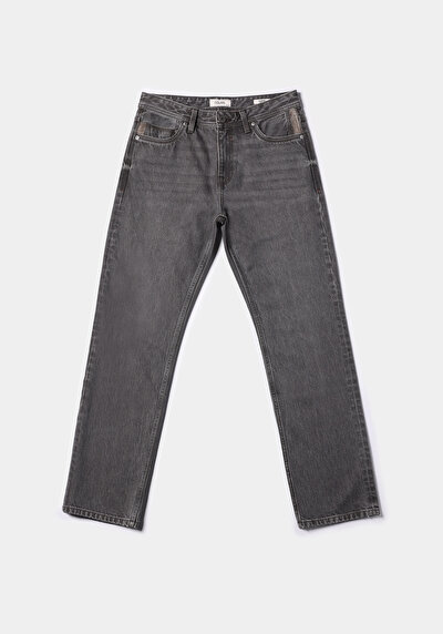 Afficher les détails de 045 David Pantalon  Straight Leg Medium Rise En Jean Regular Fit Homme
