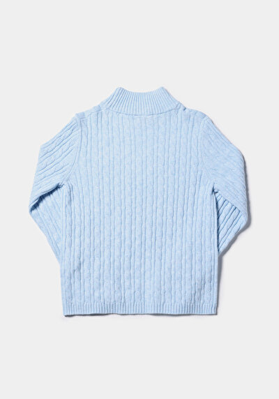 Afficher les détails de Pull Bleu Regular Fit Manches Longues  Femme