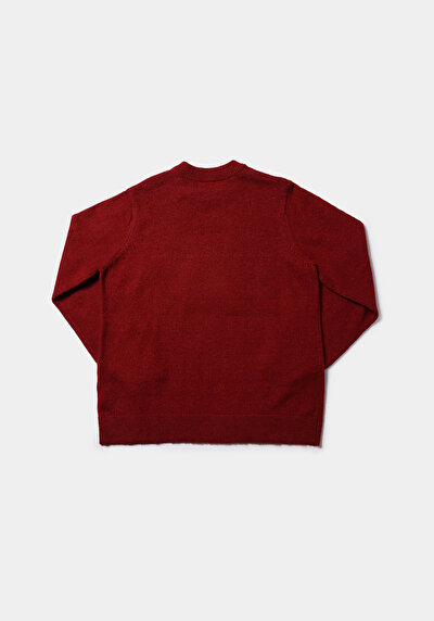 Afficher les détails de Pull Rouge Regular Fit Manches Longues  Femme