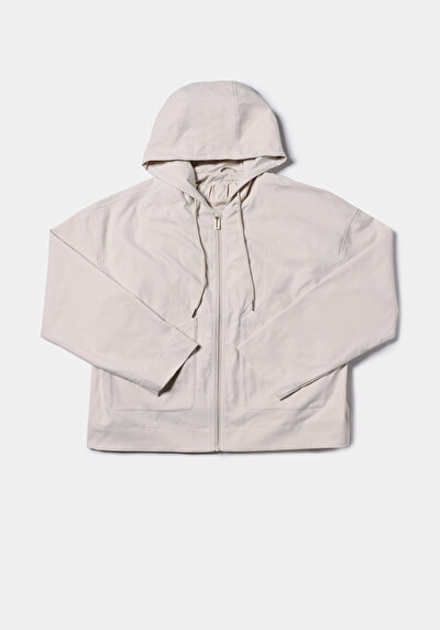 Afficher les détails de Imperméable Ecru Regular Fit Femme