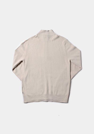 Afficher les détails de Pull Ecru Regular Fit Manches Longues  Homme