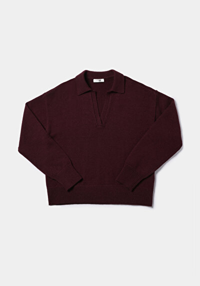 Afficher les détails de Pull Violet Regular Fit Manches Longues  Femme