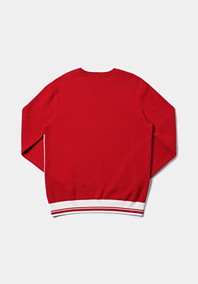 Afficher les détails de Pull Rouge Regular Fit Manches Longues  Homme