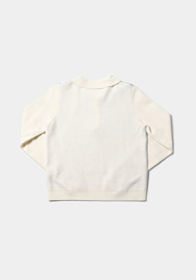 Afficher les détails de Pull Blanc Regular Fit Manches Longues  Femme
