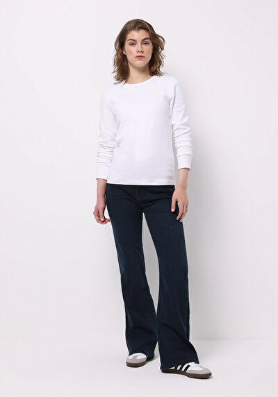 Image de 791 Monica Pantalon    En Jean Regular Fit Femme