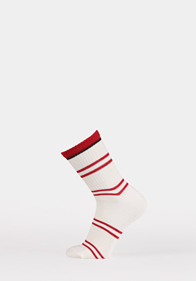 Image de Chaussettes Rouge Modern Fit Femme