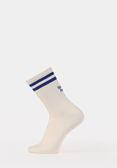 Image de Chaussettes Ecru Modern Fit Femme