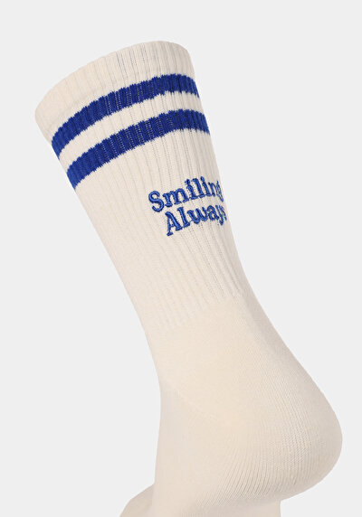 Image de Chaussettes Ecru Modern Fit Femme