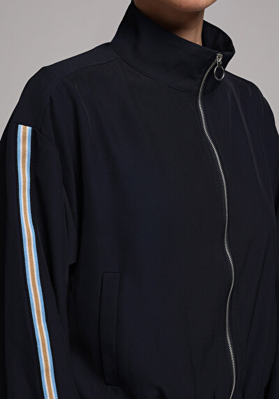 Image de Top Tissé Marine Regular Fit Femme