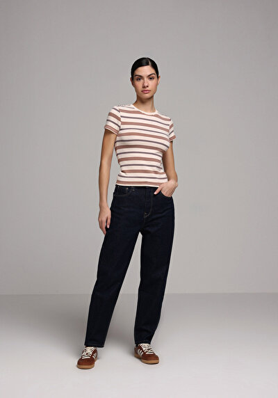 Image de Tricoter Multicolou Slim Fit  Femme