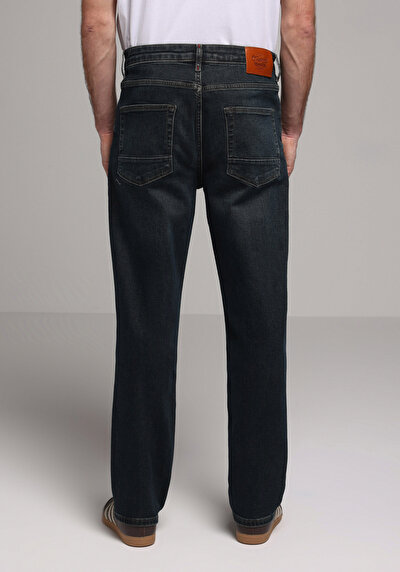 Image de 046 Marco Pantalon    En Jean Loose Straight Fit Homme