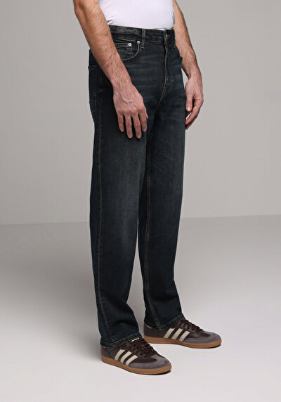 Image de 046 Marco Pantalon    En Jean Loose Straight Fit Homme