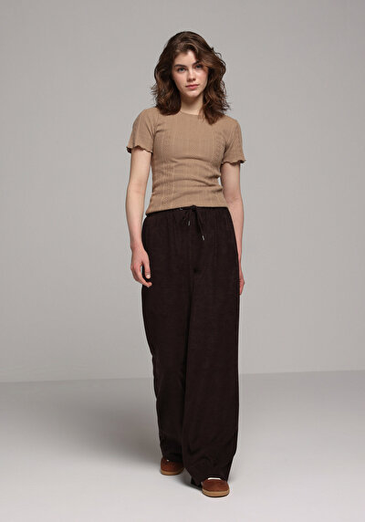 Image de Tricoter Marron Slim Fit Femme