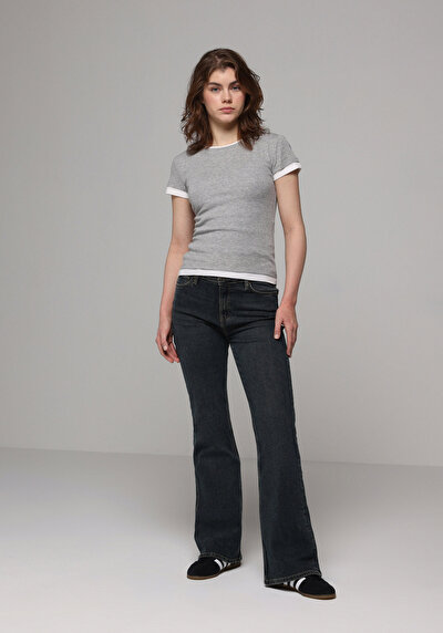 Image de 791 Monica Pantalon    En Jean Regular Fit Femme