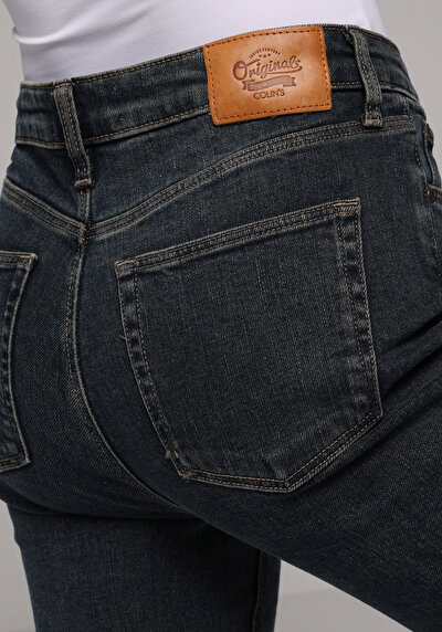 Afficher les détails de 791 Monica Pantalon    En Jean Regular Fit Femme