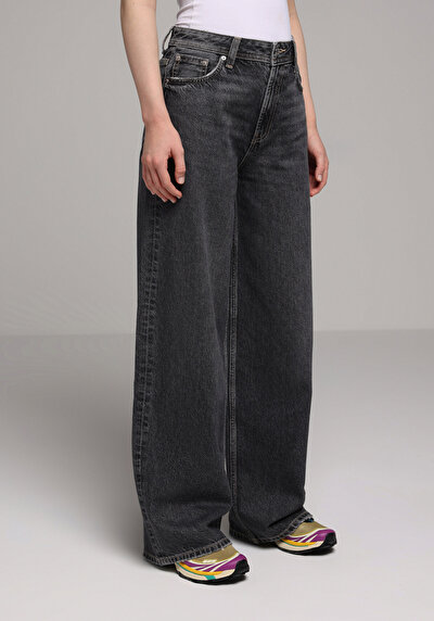 Image de 978 Edna Pantalon En Jean Loose Fit Femme