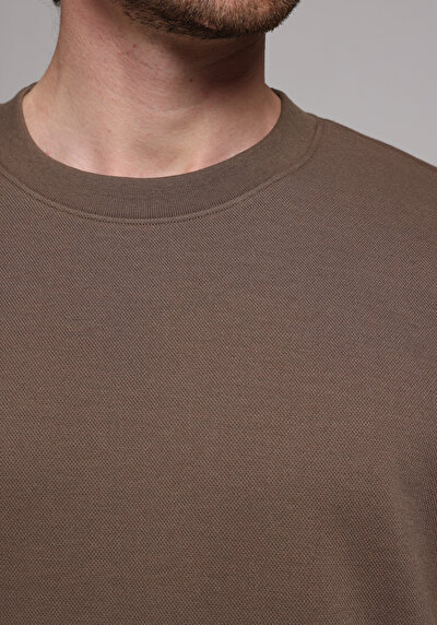 Afficher les détails de Pull-over Marron Regular Fit  Homme