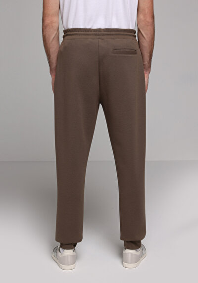 Image de Pantalon De Survêtement Marron Regular Fit Homme