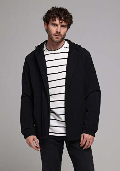Image de Imperméable Noir Regular Fit Homme