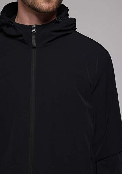 Image de Imperméable Noir Regular Fit Homme