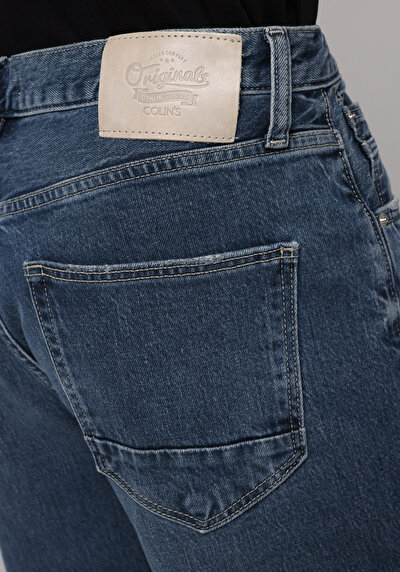 Afficher les détails de 081 Ross Pantalon    En Jean Relaxed Fit Homme