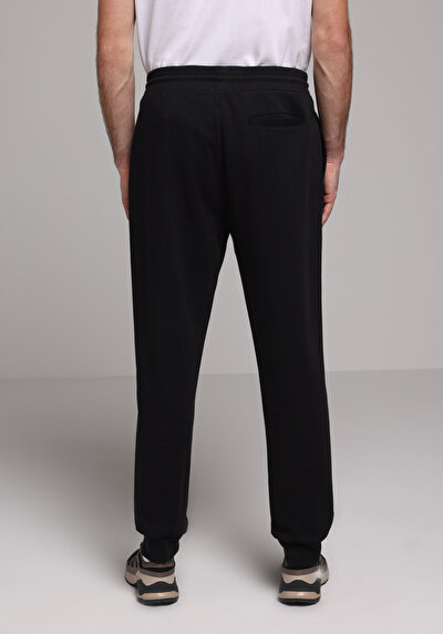 Image de Pantalon De Survêtement Noir Regular Fit Homme