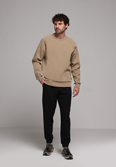 Image de Pantalon De Survêtement Noir Regular Fit Homme