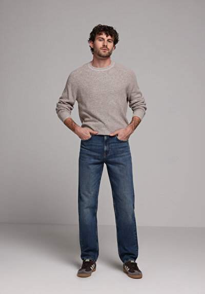 Image de 046 Marco Pantalon En Jean Loose Straight Fit Homme