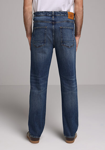 Image de 046 Marco Pantalon En Jean Loose Straight Fit Homme