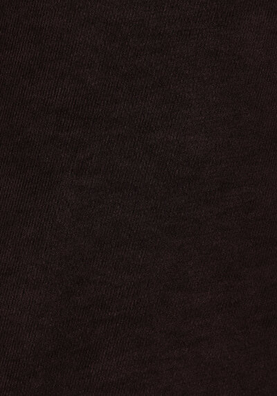 Afficher les détails de Pantalon Marron Wide Leg High Rise En Ratière Regular Fit Femme