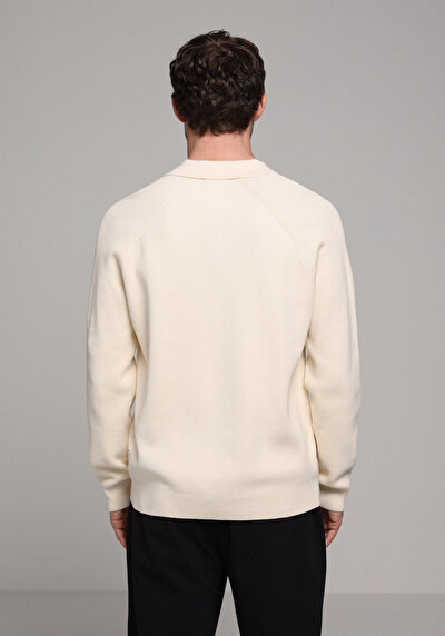 Afficher les détails de Pull Beige Regular Fit Manches Longues  Homme
