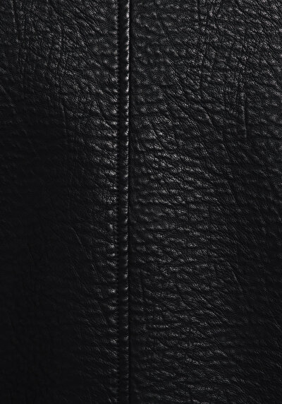 Afficher les détails de Veste Pu Noir   Regular Fit Homme